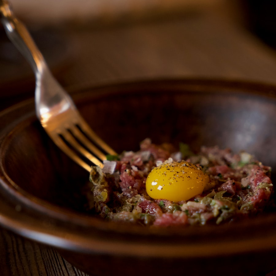 Aperçu animé du plat : Tartare de bœuf
